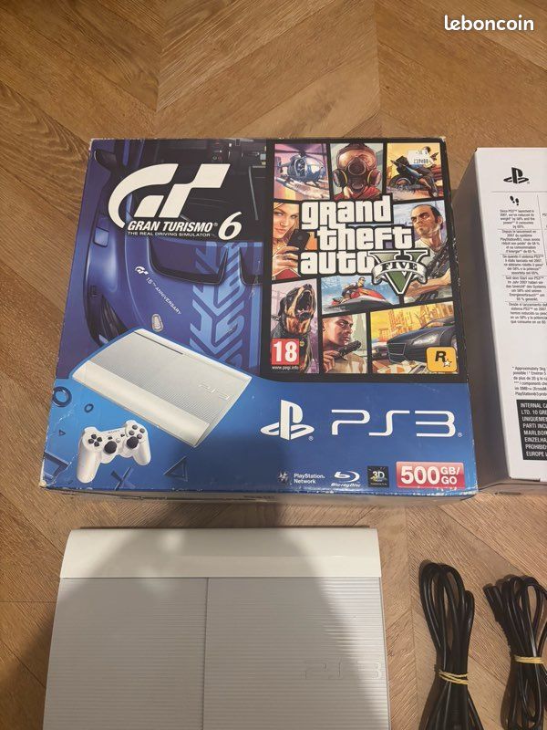 Ps3 PlayStation 3 pack gta5 gt6 - Consoles
