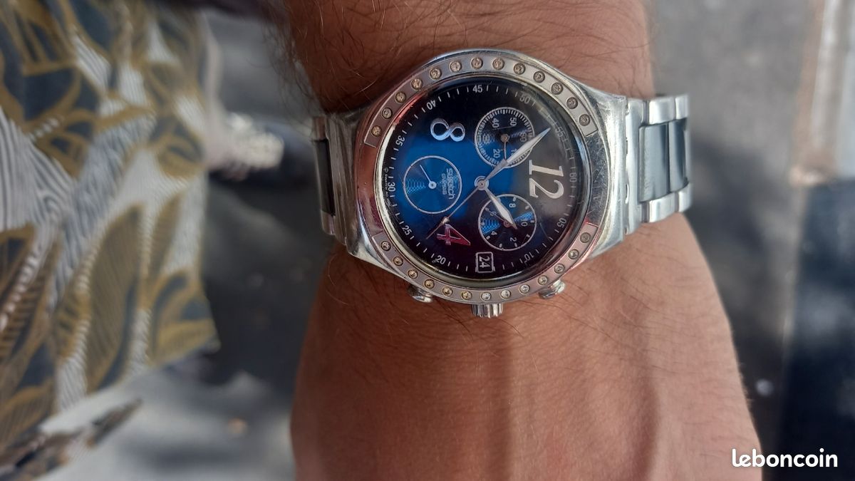 Montre Swatch Irony V8 Stainless Steel 4 Jewels (image 2)