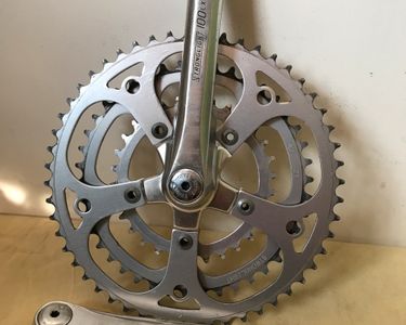 Pédalier Stronglight 93 Triple Plateau 50-42-30 – 165 Mm, Aluminium, Course