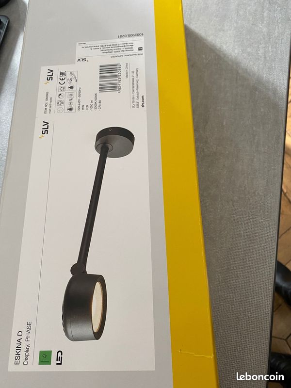 Spot LED sur tige extérieur, anthracite, SLV (image 4)