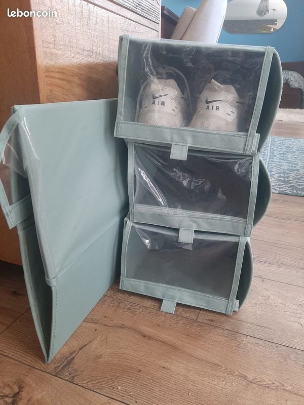 boîtes tissu castorama pour chaussures Ameublement