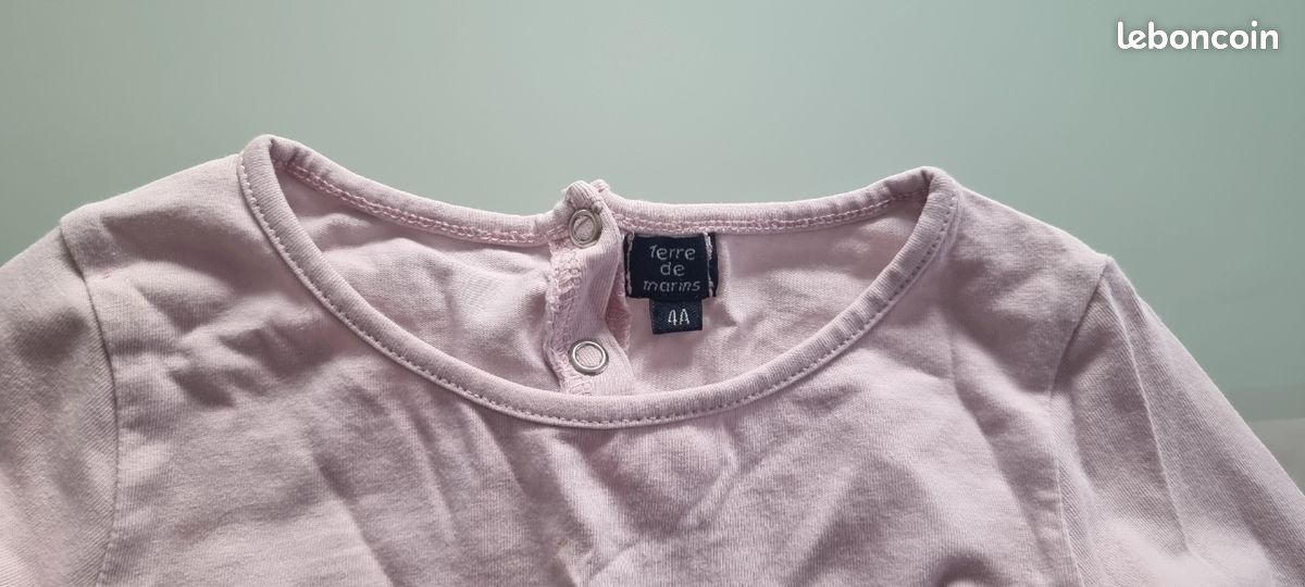 Lot de 5 sweat manches longues filles 4 ans (image 7)