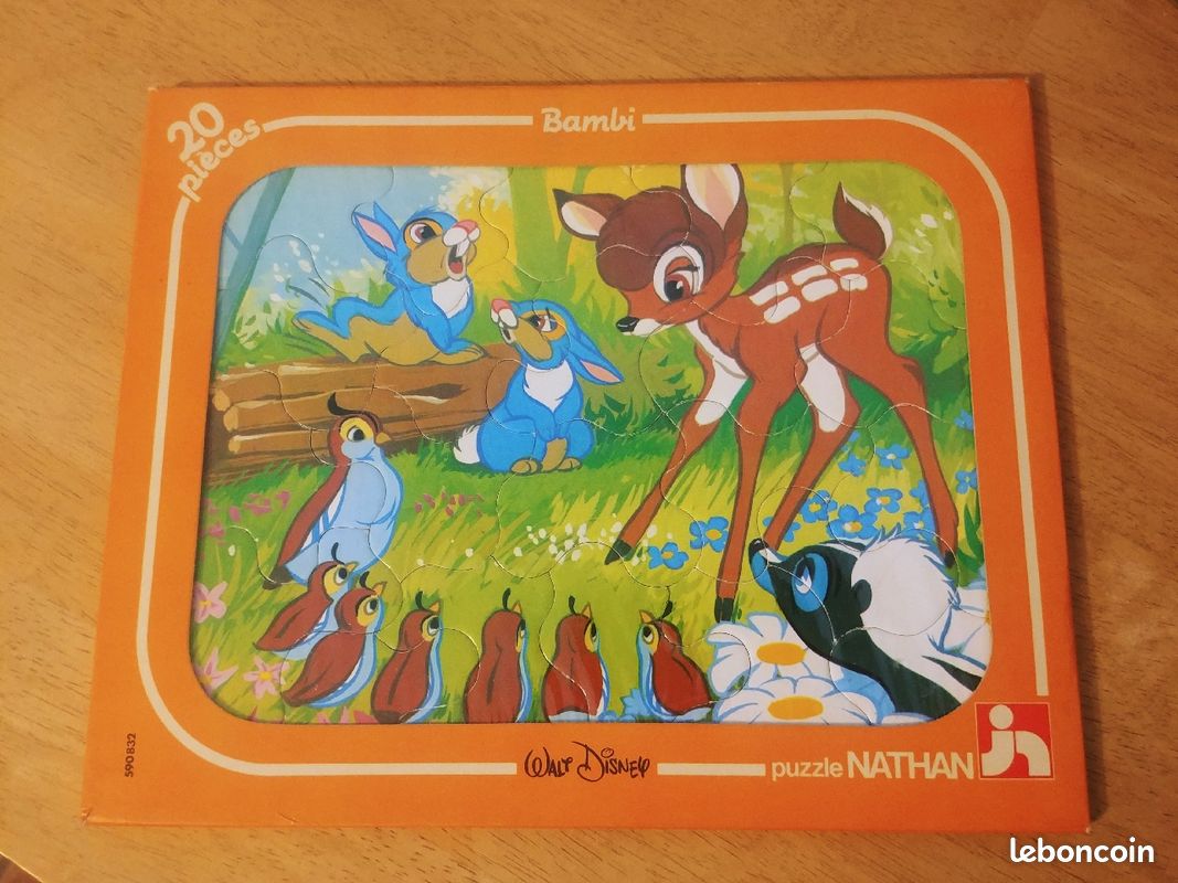 Puzzle Bambi Vintage (image 1)