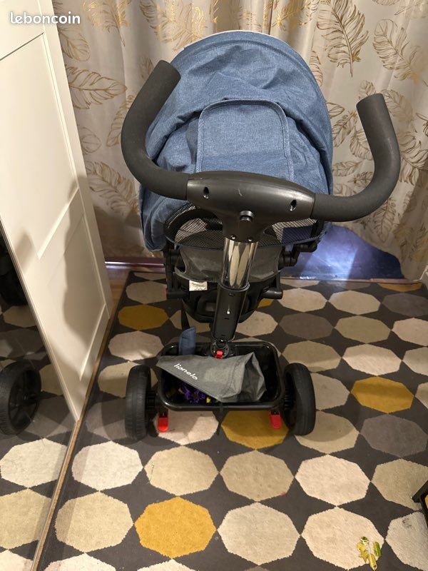 Mode tricycle assisté (l’enfant pédale mais les parents gardent le contrôle) 3. Mode tricycle indépendant (l’enfant pédale seul, sans barre parentale) (image 4)