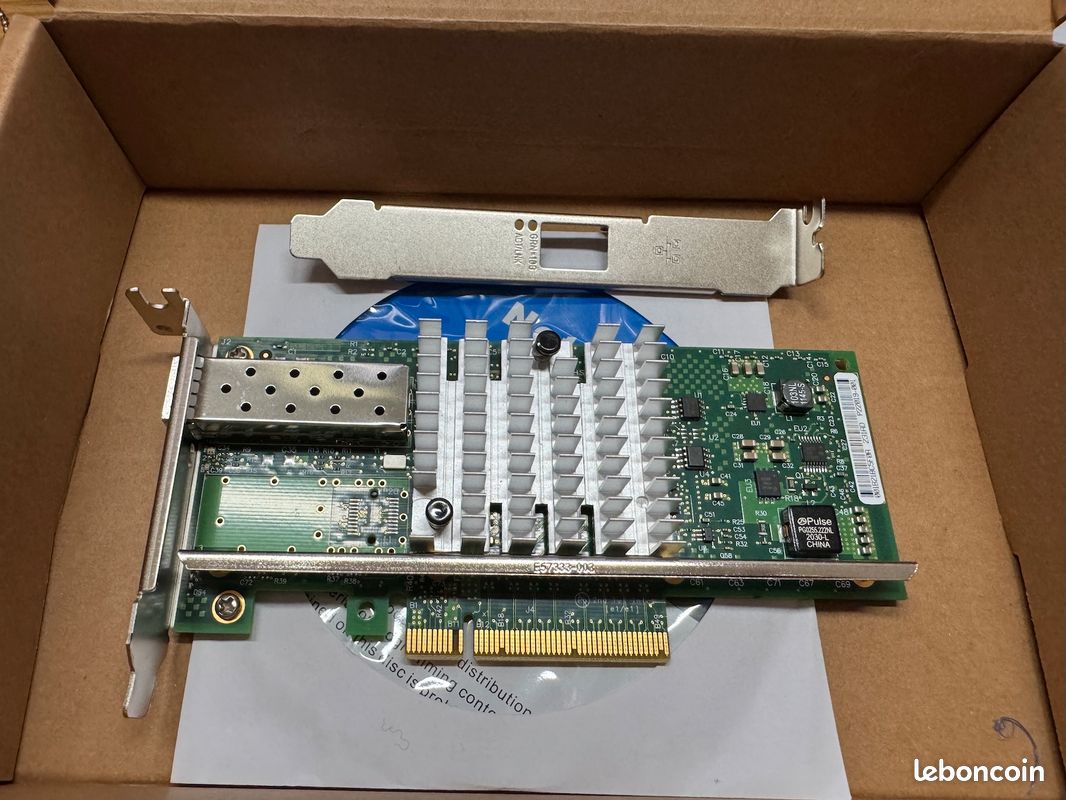 Carte Ethernet SFP+ 10Gb/s PCIe (image 1)