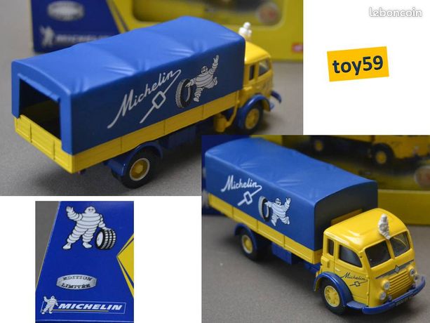 CORGI Heritage Renault Fainéant Bâché MICHELIN Truck #71001 1:50 !New In Box