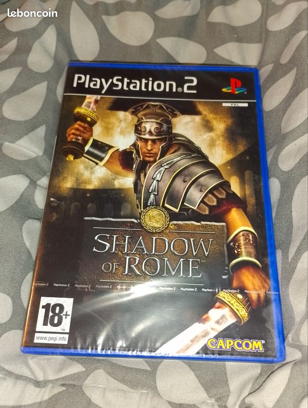 Jeu SHADOW OF ROME PS2 PAL - Sony Playstation 2, Sortie 2005, édition PEGI 18