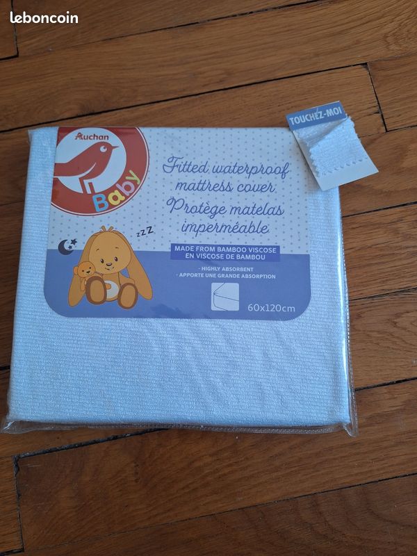 Protège matelas imperméable neuf (image 1)