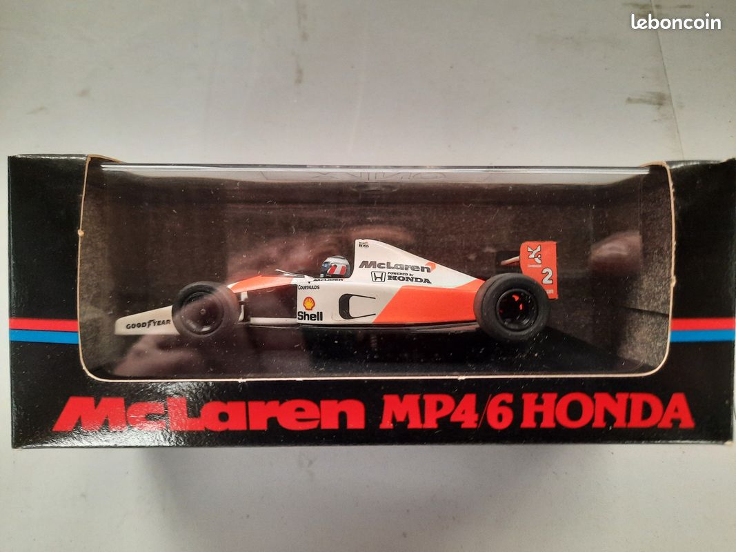 Miniature Minichamps 1/43 McLaren Honda MP4/7 - Gerhard Berger - 1991 - Occasion