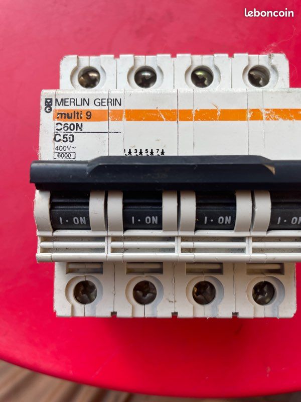 Disjoncteur merlin gerin C60n c50A (image 2)
