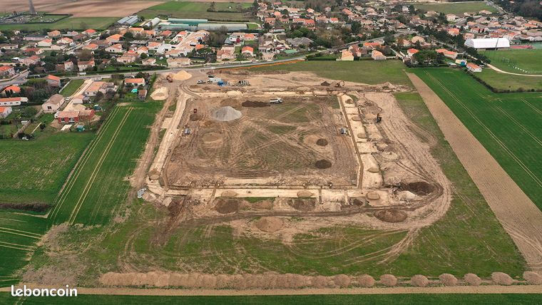 Terrain 1 000 m² Meschers Sur Gironde