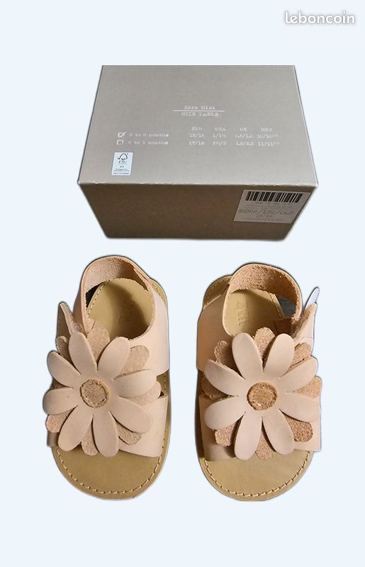 Chaussures Fille Sandale Bebe Fille Zara Sandales Bébé Fille Zara