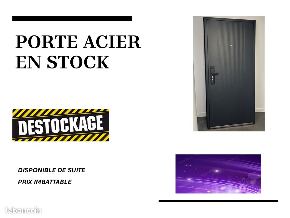 Porte stock en stock (image 1)