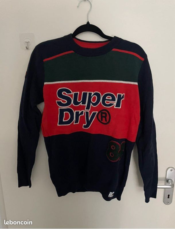 Superdry Sweat à Capuche Vintage Logo Tonal Rouge | Dressinn