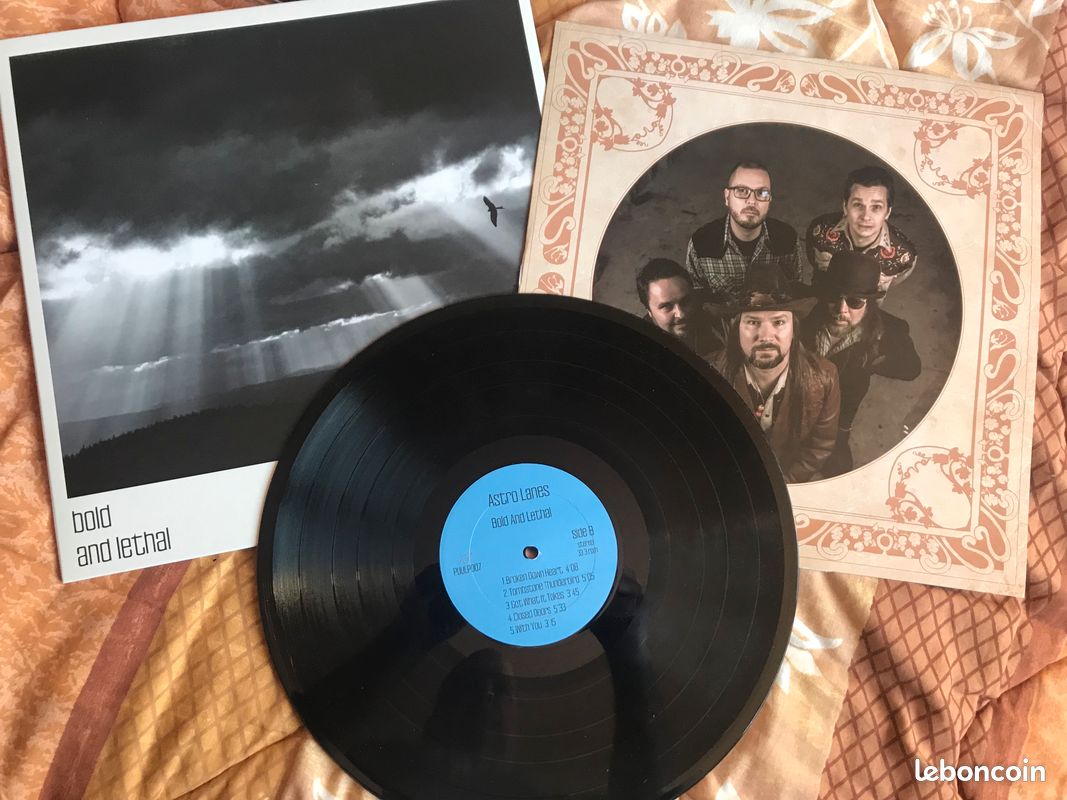 ASTRO LANES Bold and Lethal LP vinyle 33 tours neuf (image 1)