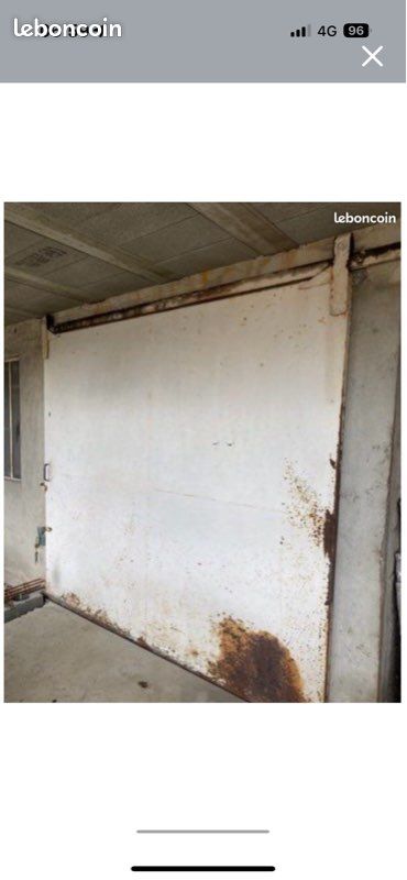 Porte de garage, atelier coulissante (image 1)