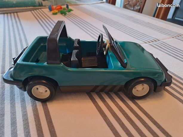 Lot Vintage Playmobil Voitures Et Accessoires - Véhicules, Personnages, Bon état