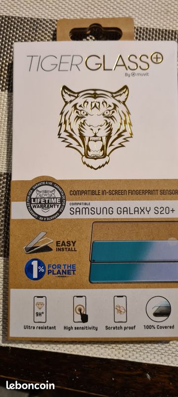 Verre protection samsung galaxy s20+ (image 1)