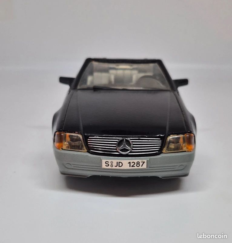 Mercedes 500 SL Majorette Chromes, cod. N° 260, échelle 1/58
