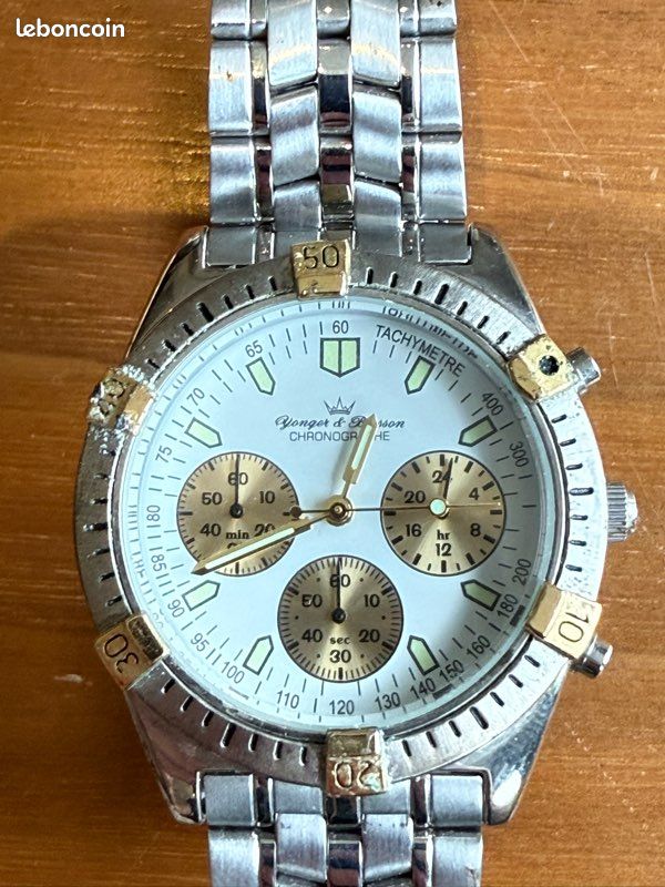 Montre Chronographe Yonger & Bresson Pour Homme - D'occasion