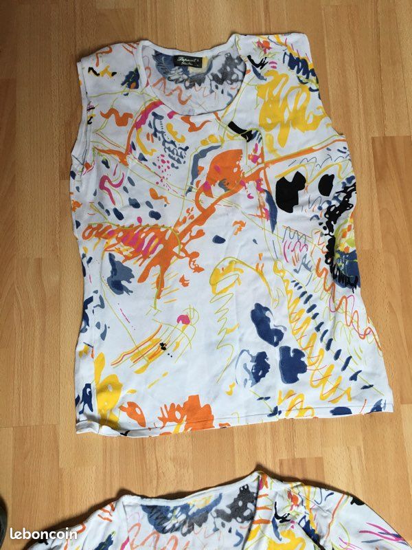 Vend ensemble d’été gilet et haut (image 3)
