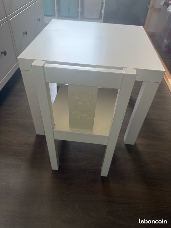 Table et chaise enfant (image 2)