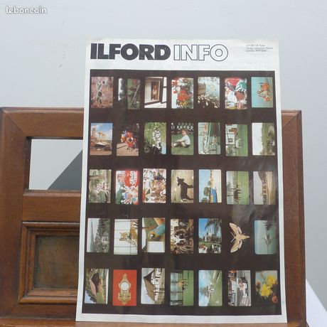 Ilford Cibachrome-A 35mm diapositive transparence contact cadre d'impression nouveau dans la boîte - France
