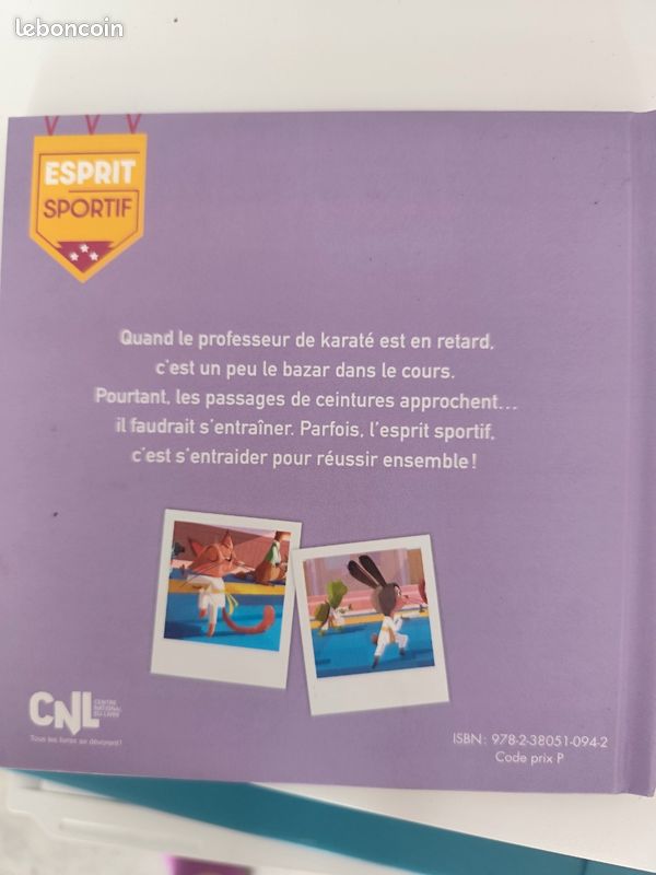 Livre pour enfant le tournoi de karaté (image 3)