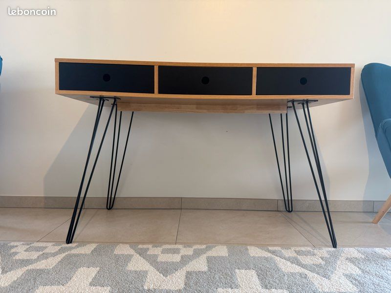 Bureau 3 tiroirs Watford (image 6)