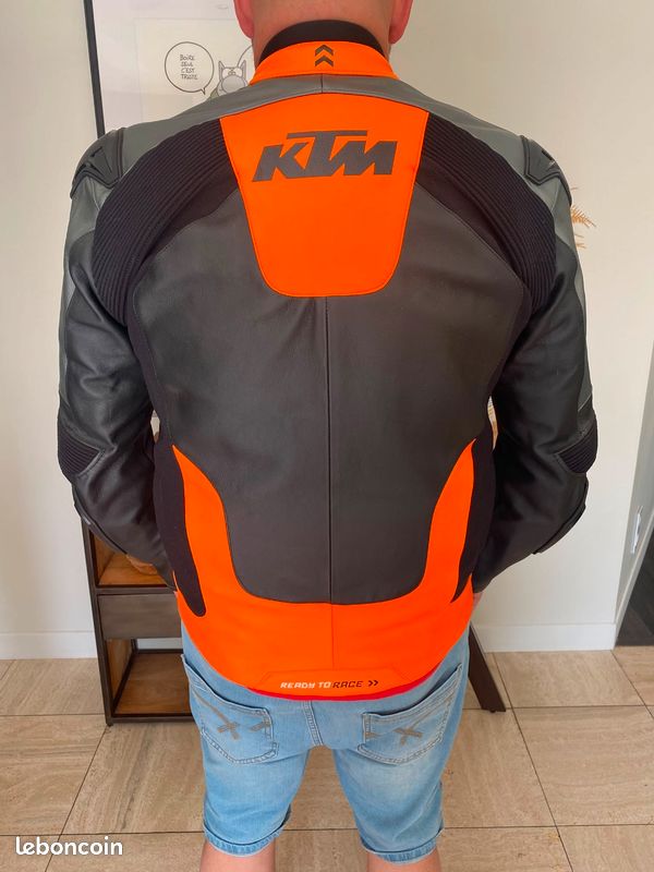 Blouson cuir racing KTM XXL / 56 (image 2)