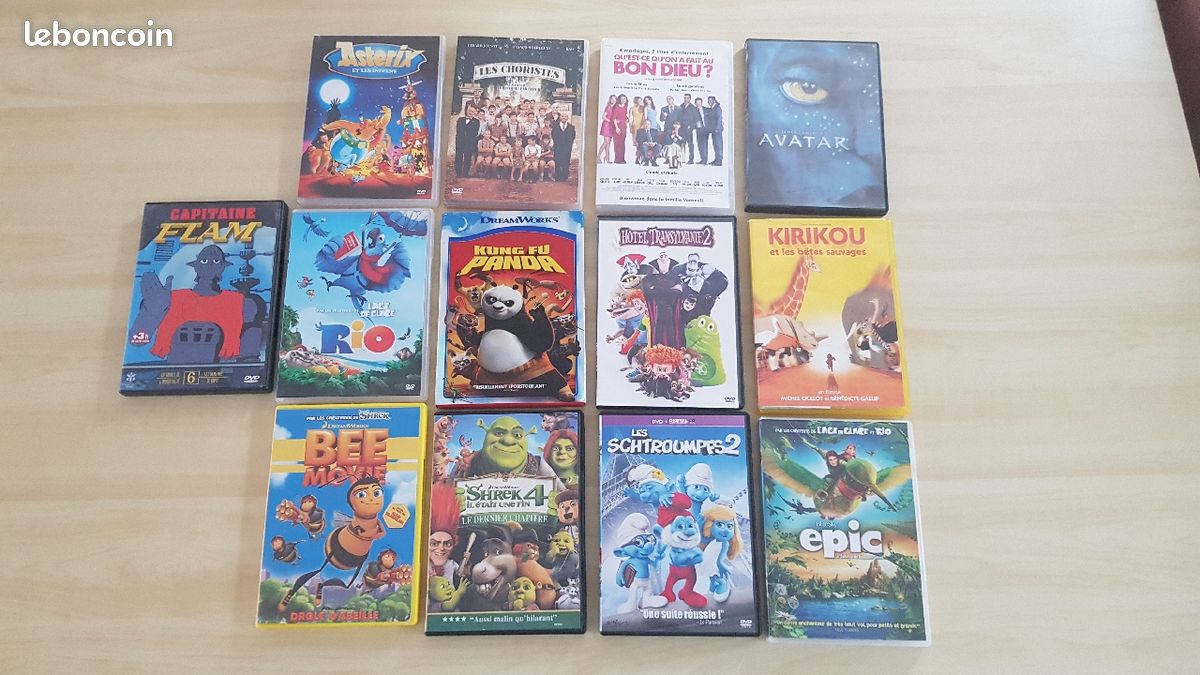 DVD films et dessins animés (image 1)