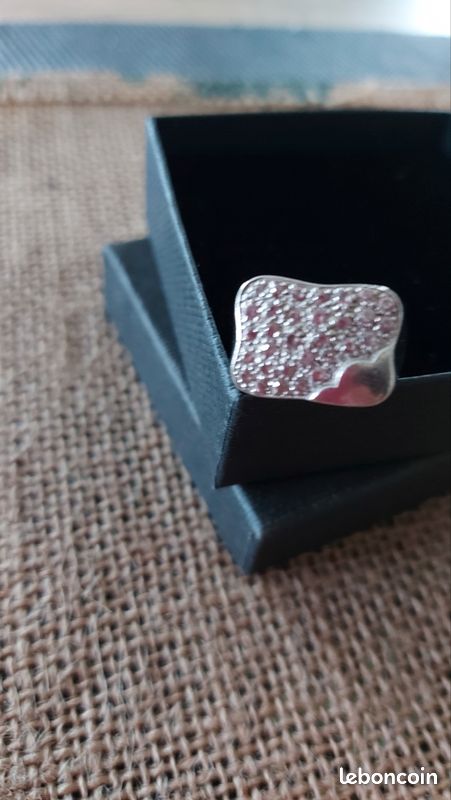 Bague Chevalière femme en argent poinçonne (image 3)