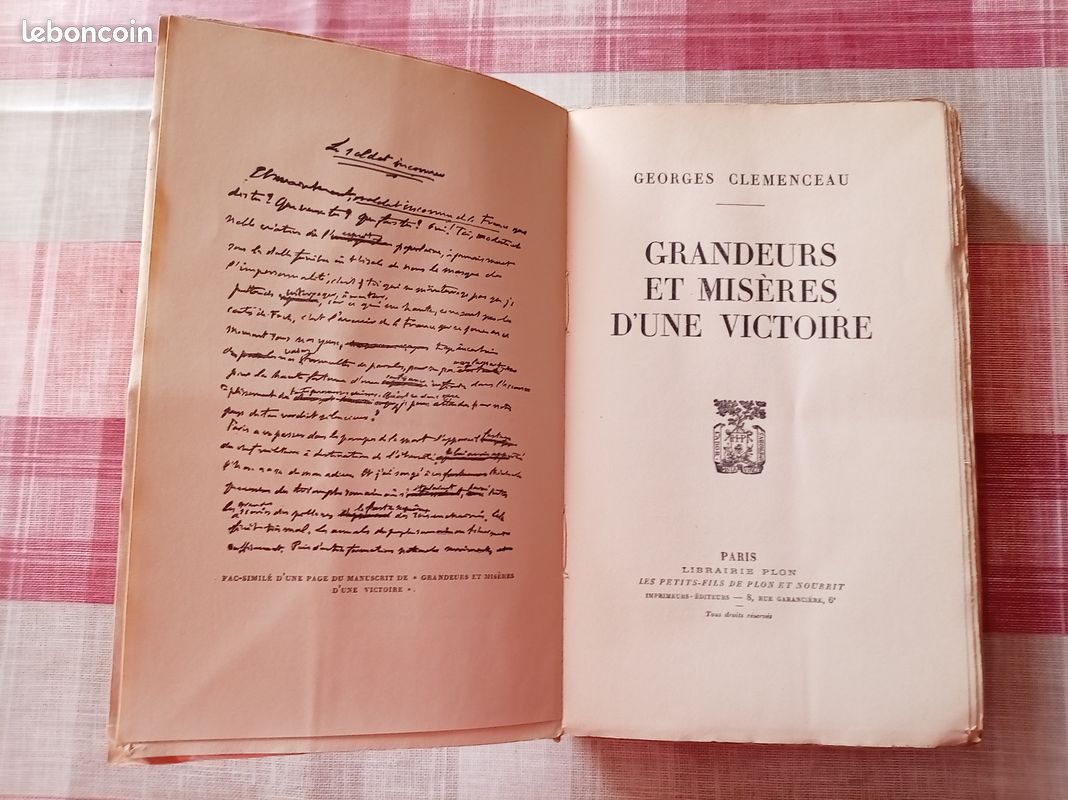 GEORGES CLÉMENCEAU - Démosthène