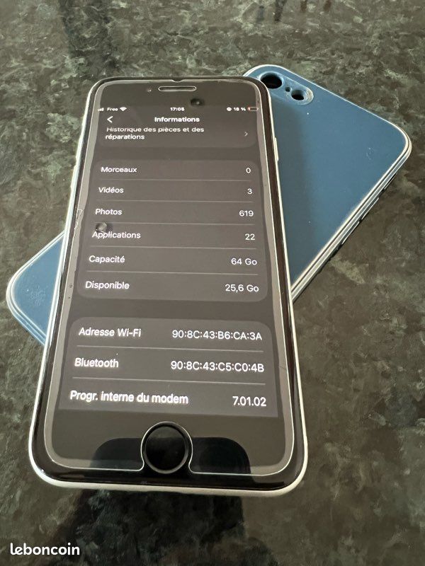 IPhone SE 64GO blanc (image 5)