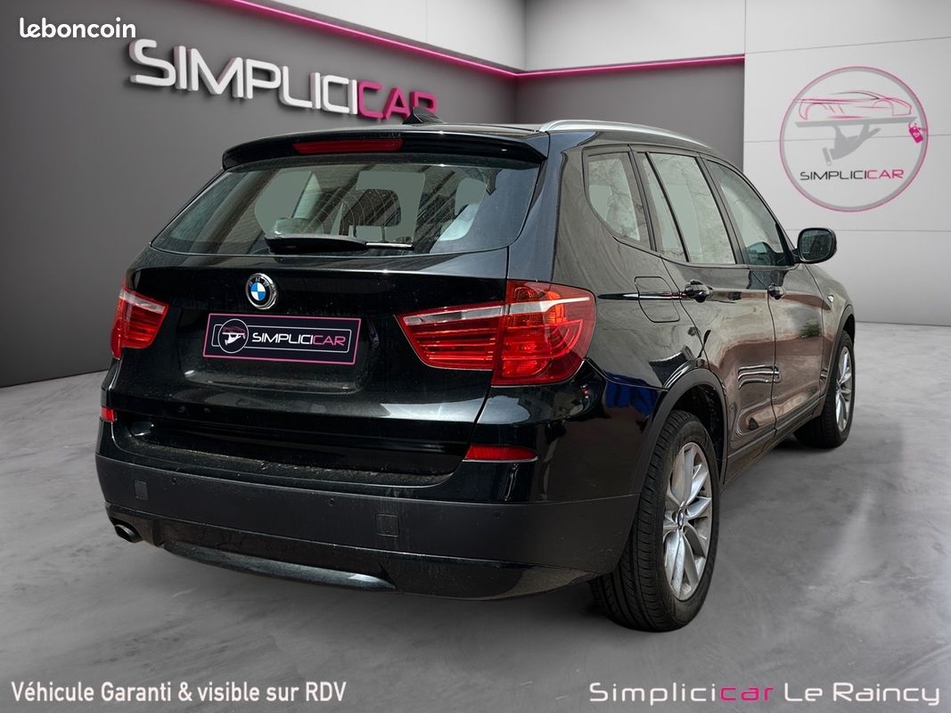 BMW X3 20D XDRIVE EXECUTIVE BA 184Ch GPS intégré Garantie 12 mois (image 3)