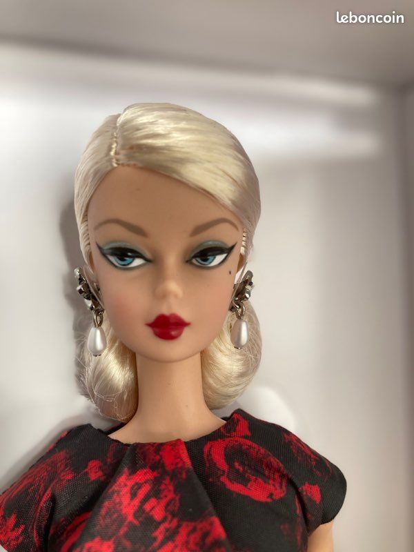 Barbie Fashion Model Collection Rose Cocktail Dress - Collection