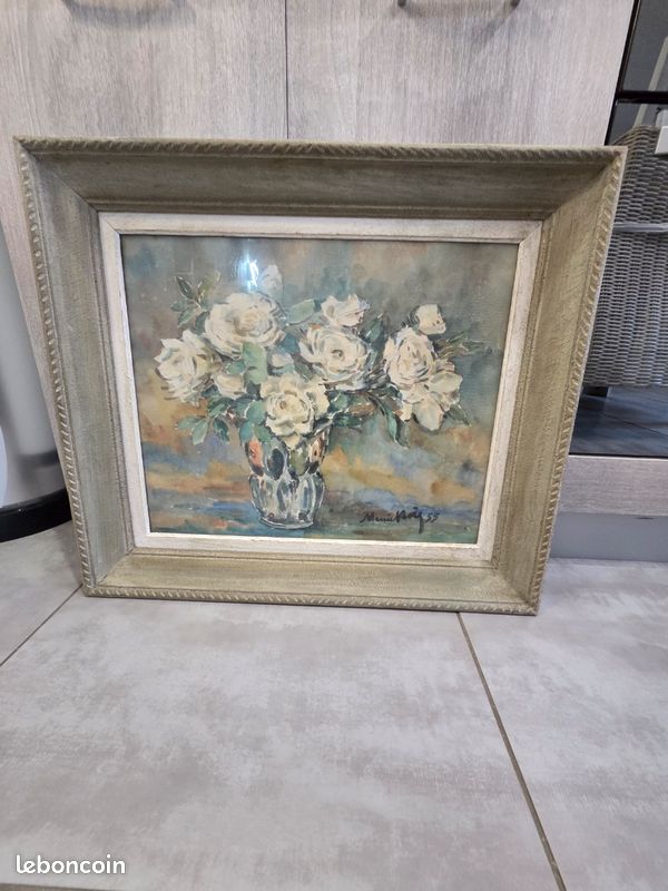 Tableau ancien signée (image 1)