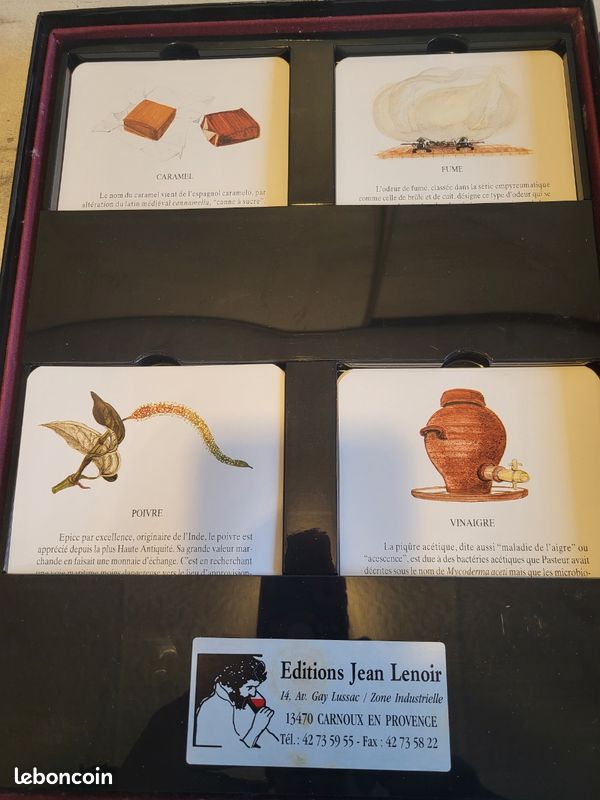 Le Nez du Vin Coffret 54 arômes collection complète