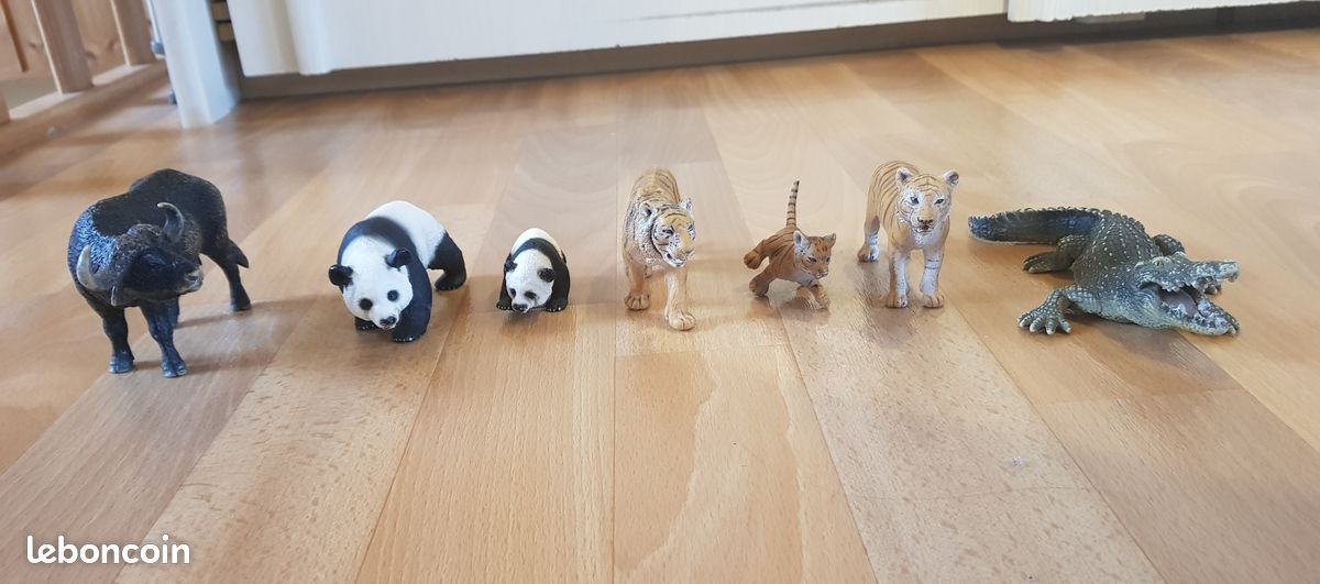 Lot d'animaux d'Asie Schleich (image 1)