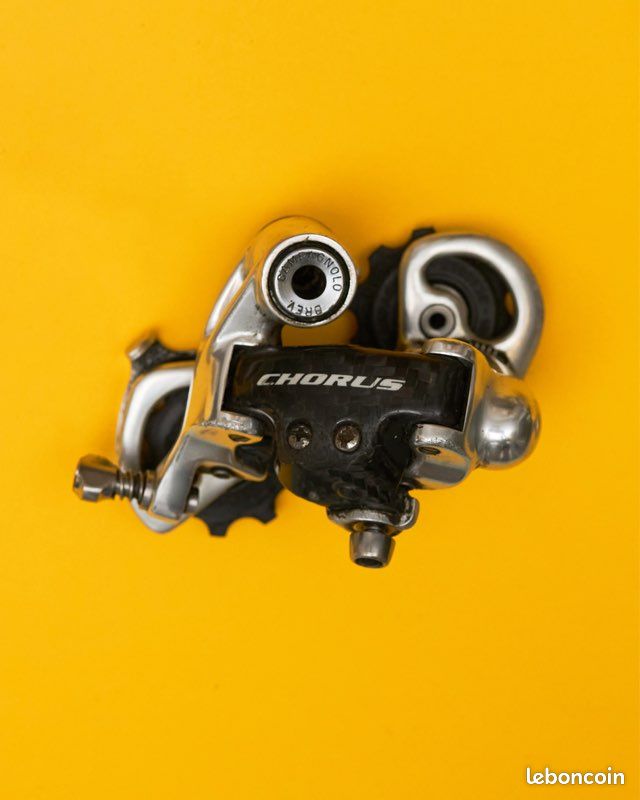 Roue Arrière Campagnolo Chorus 10 Vitesses – 700c Aluminium, Couverture Col Blanc