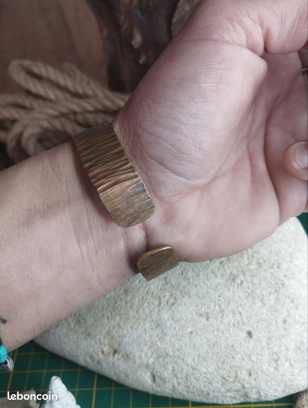 Bracelet cuivre fabrication artisanale (image 2)