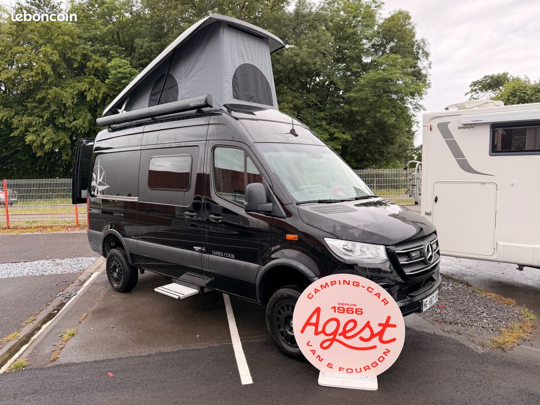 Fourgon Westfalia James Cook 600E 4X4 Mercedes 190 CH BVA9 Poids lourd Toit relevable (image 1)