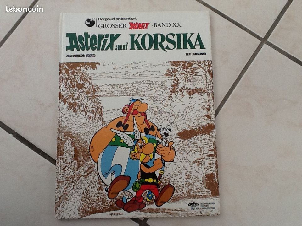 BD Asterix en allemand (image 1)