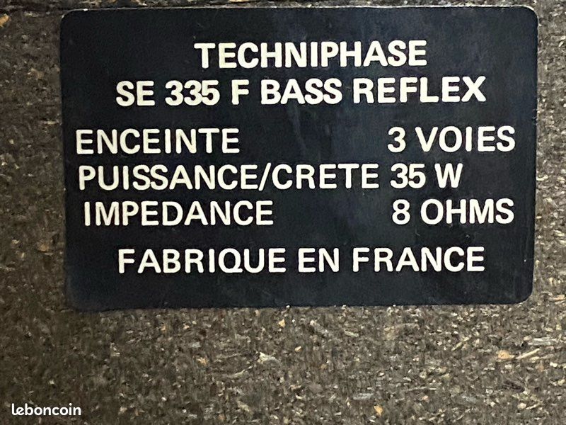 Enceintes 3 voies (image 2)