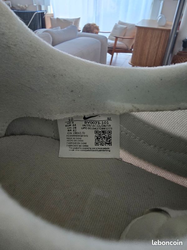 Nike x Sacai LD Waffle Nylon Summit White (image 17)