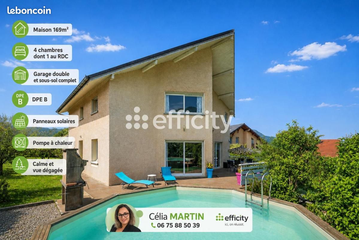 Maison 6 pièces 169 m² · à Aix-les-Bains · 169 m² · 749 000 €