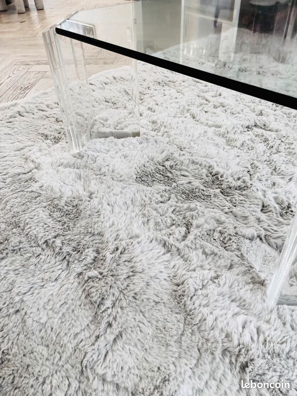 Table basse design en verre et plexi (image 4)