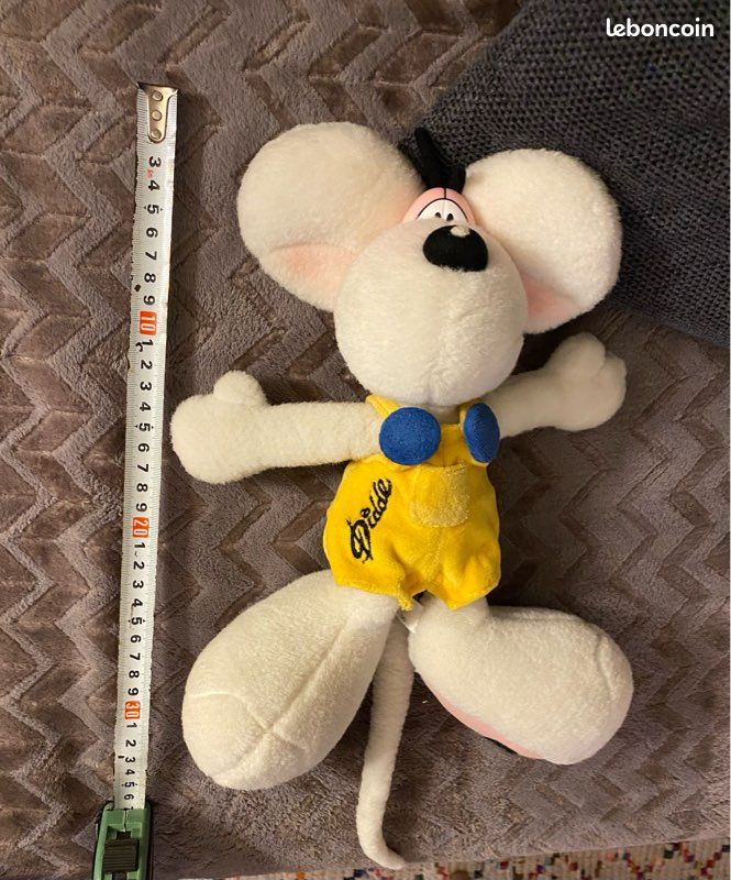 Peluche Souris DIDDL KONTIKL France - Figurine Enfant Collection N5751