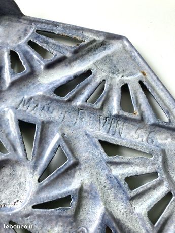 Dessous De Plat Art Déco Fonte Revin – Fonderie Ardennes