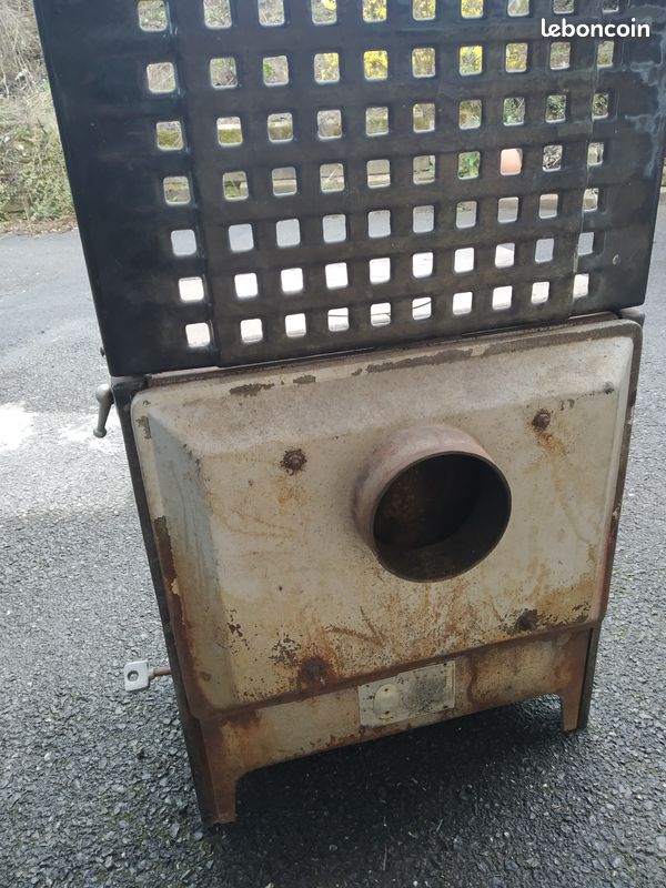 Poêle a bois vintage CHAPPEE (image 4)